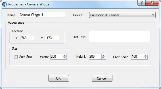 N-Button Lite Camera Widget